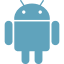 Android icon Labfolder blue