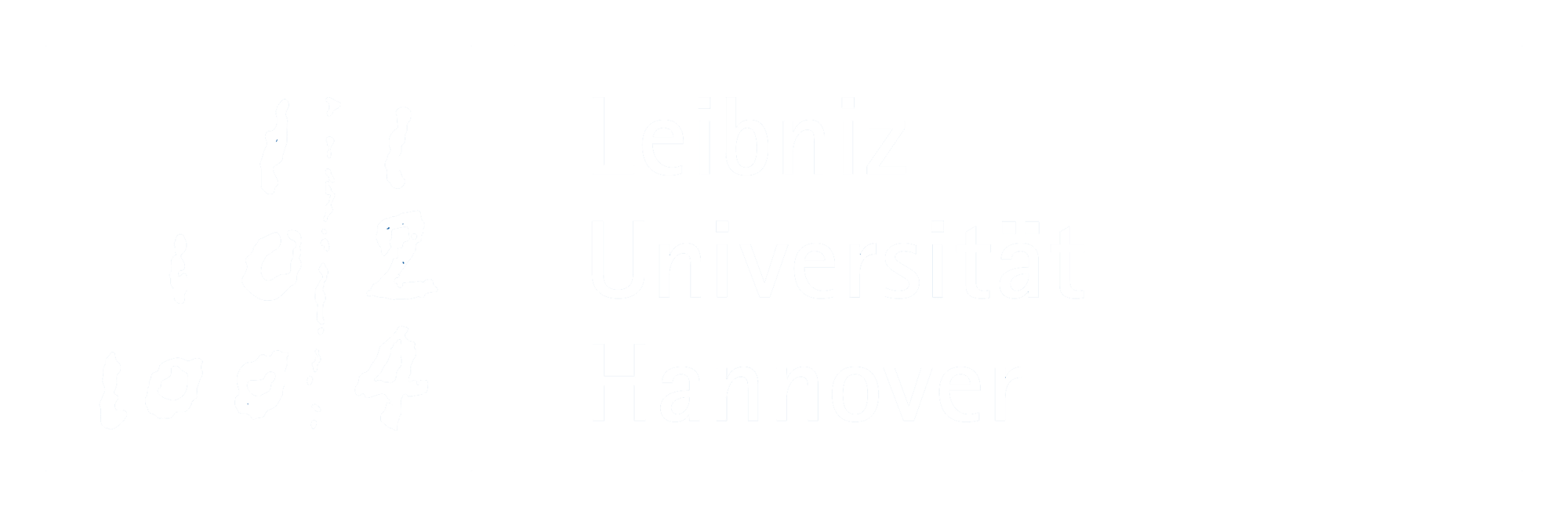 Leibniz Universität Hannover logo-White
