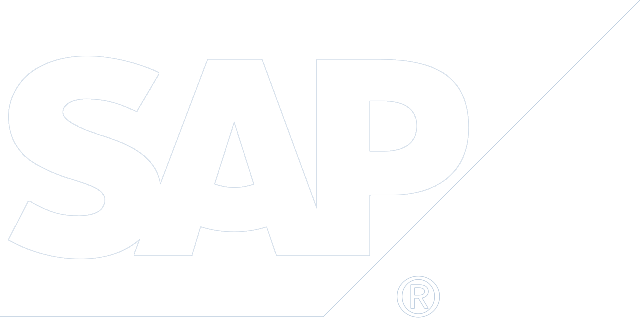 SAP logo-White