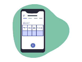 Inputting data into the table - Lab of the Future