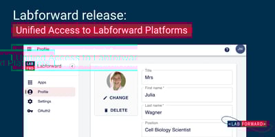  Unified Access to Labforward Solutions with IAM  