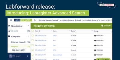  Introducing: Labregister Advanced Search  