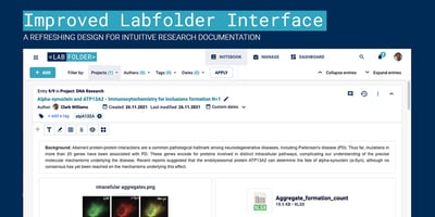  Introducing the New and Improved Labfolder User Interface  