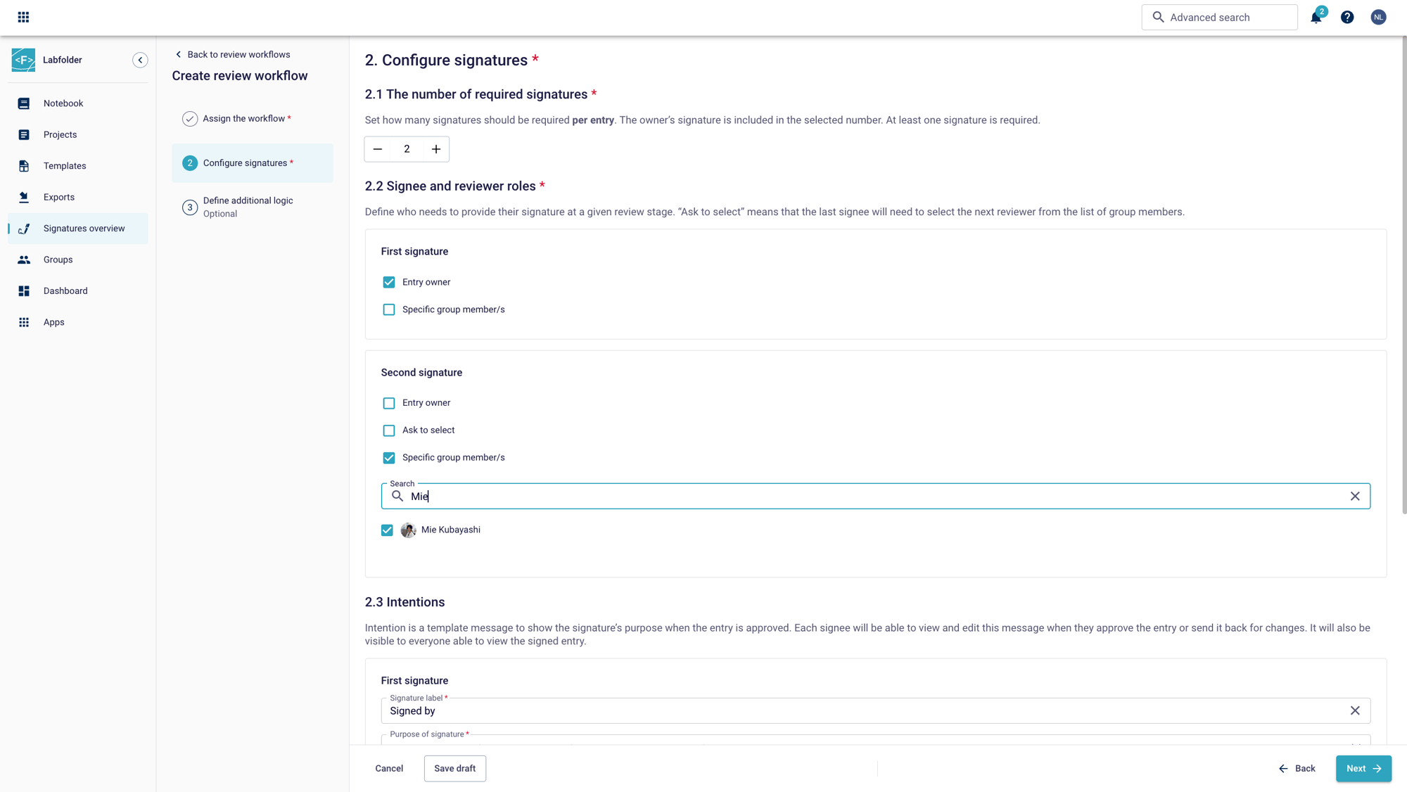 S1_Tailored workflows for effortless entry review