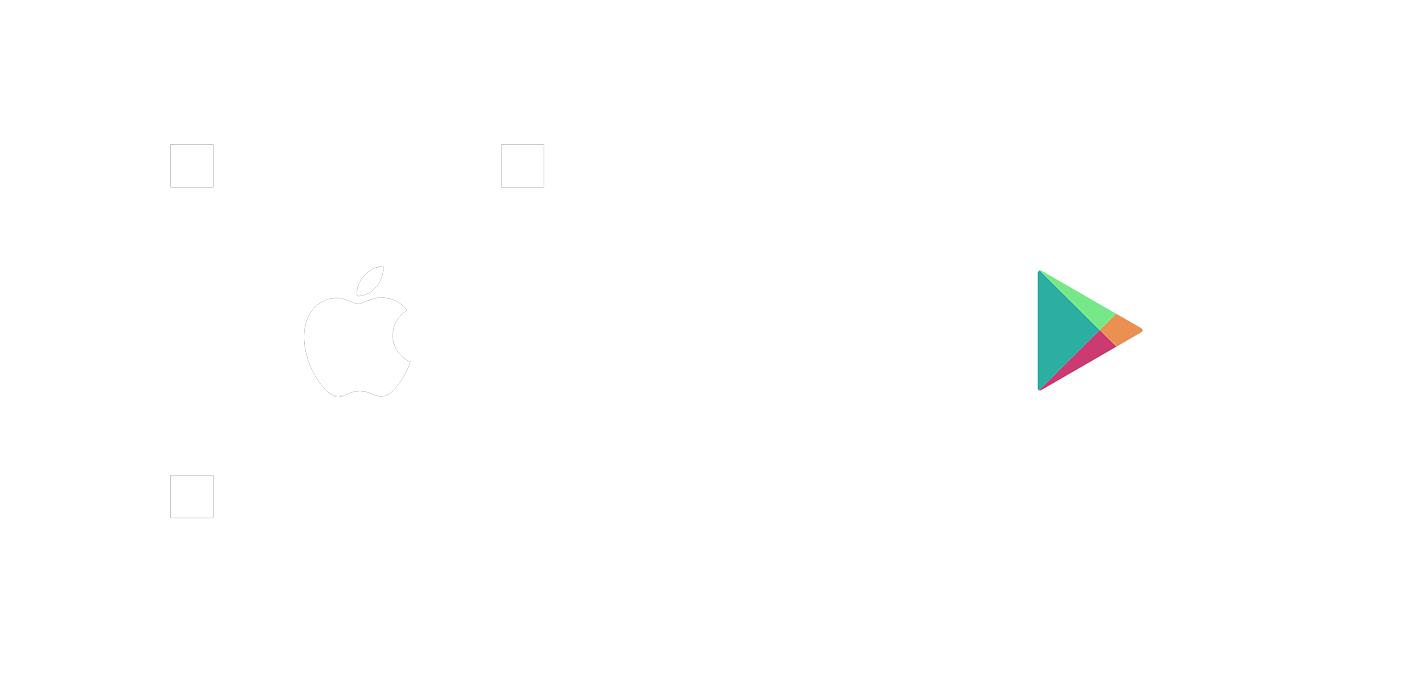 QR Codes Appstores Apple and Play - White_ QR Codes Appstores Apple and Play - White_